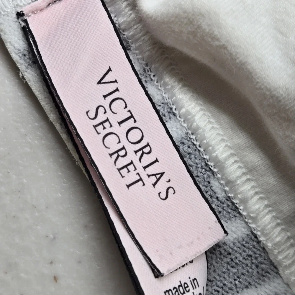 Victoria's Secret Women Bra Small White‎ Bralette Wireless Knit Strap Adjustable